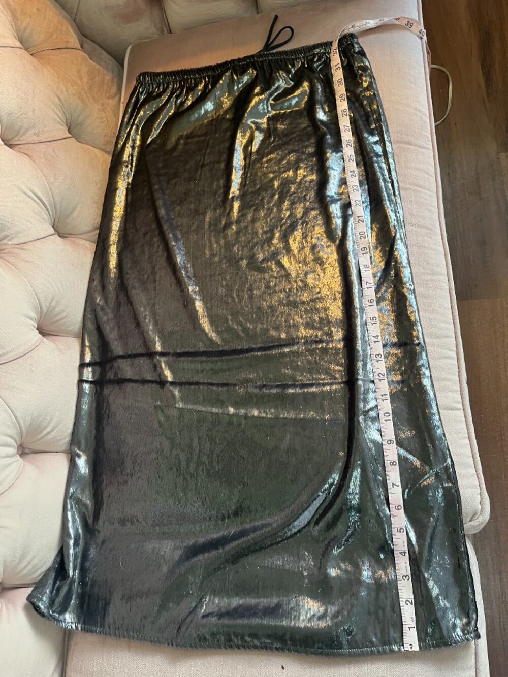 no. 6 store Inez Skirt in Metallic Size Small - Picture 2 of 5